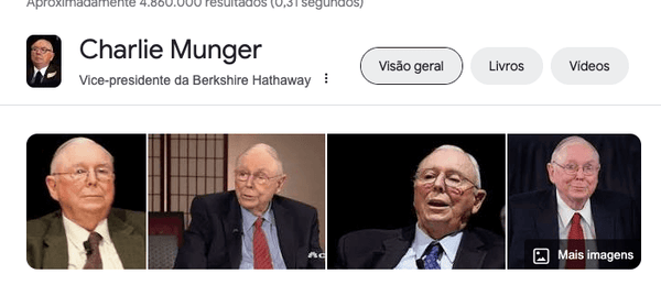 Luto nos Investimentos: Charlie Munger, Parceiro de Buffett, Falece aos 99 Anos