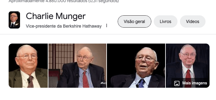 Luto nos Investimentos: Charlie Munger, Parceiro de Buffett, Falece aos 99 Anos